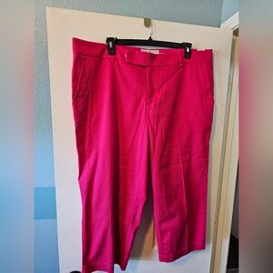 Tommy Hilfiger Hot Pink Dress Capri Sz 22